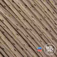 Dessert Tan Paracord 100 Type IA - MiL-C-5040H (coreless) Dessert Tan Paracord 100 Type IA - MiL-C-5040H (coreless)