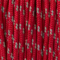 Reflectable Imperial Red Paracord Type II Reflectable Imperial Red Paracord Type II