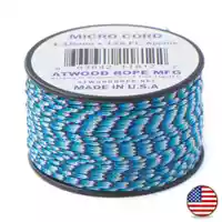 38 m Blue Snake - Micro Paracord 38 m Blue Snake - Micro Paracord