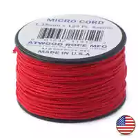 38 m Red - Micro Paracord 38 m Red - Micro Paracord