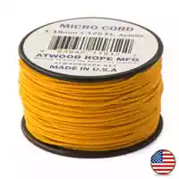38 m Air Force Gold - Micro Paracord 38 m Air Force Gold - Micro Paracord