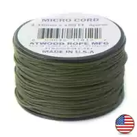 38 m Olive Drab - Micro Paracord 38 m Olive Drab - Micro Paracord