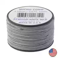 38 m Grey - Micro Paracord 38 m Grey - Micro Paracord