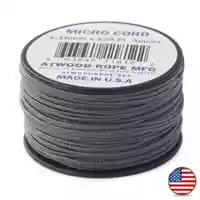 38 m Graphite - Micro Paracord 38 m Graphite - Micro Paracord