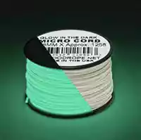 38 m Glow in the Dark - Micro Paracord 38 m Glow in the Dark - Micro Paracord