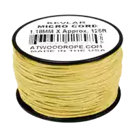 38 m Yellow - KEVLAR Micro Cord 38 m Yellow - KEVLAR Micro Cord