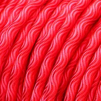 Pink & Red 10 mm Smooth Wave Cord