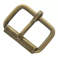 25 mm - Antique Brass - Roller Belt Buckle