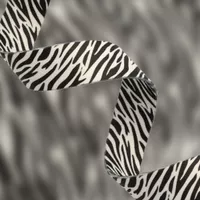 Woven Recycled Polyester strap Zebra - 20 mm