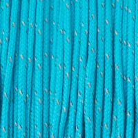 Reflectable Neon Turquoise Paracord Type I