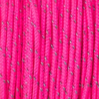 Reflectable Neon Pink Paracord Type I