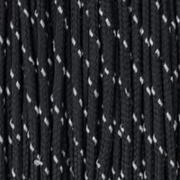 Reflectable Black Paracord Type I