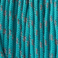 Reflectable Neon Turquoise Paracord Type II