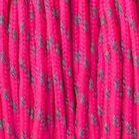 Reflectable Neon Pink Paracord Type II