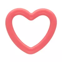 Pink Heart Shaped Ring 'Acrylic' 27mm