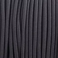 Dark Grey - Elastic Cord 3 mm