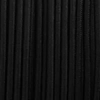 Black - Elastic Cord 3 mm