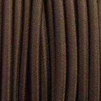 Chocolate Brown - Elastic Cord 5 mm