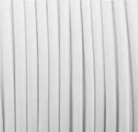 White - Elastic Cord 4 mm