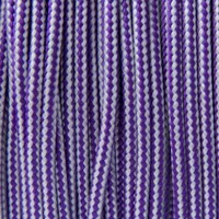 Acid Purple & Silver Grey Stripes Type II