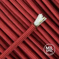 Red Paracord 550 Type III - MiL-C-5040H