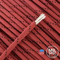 Red Paracord 425 Type II - MiL-C-5040H