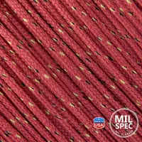 Red Paracord 100 Type IA - MiL-C-5040H (coreless)