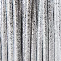 Bling Bling Silver - Elastic Cord 5 mm