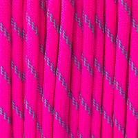 Reflectable Neon Pink Paracord 550 Type III
