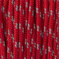 Reflectable Imperial Red Paracord Type II