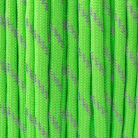 Reflectable Neon Green Paracord 550 Type III
