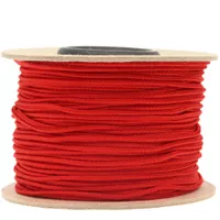 Poppy Red Micro Cord 1.2mm - 40mtr