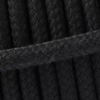 Black - Spun cord - Ø 10mm