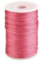 Salmon Pink - 2mm - Rattail Satin Cord (95 mtr.)