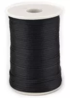 Black - 2mm - Rattail Satin Cord (95 mtr.)