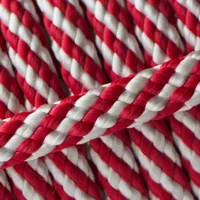 Candy Cane PPM Cord - Ø 12mm. (hollow)