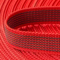 Textile PPM Webbing 'Red' 20 mm With Rubber Tracers