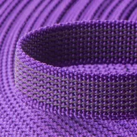 Textile PPM Webbing 'Purple' 15 mm With Rubber Tracers