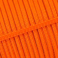 Neon Orange PPM Cord - Ø 4mm. (Flat/coreless)