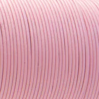 Rose Pink - HQ Leather Cord 2 mm