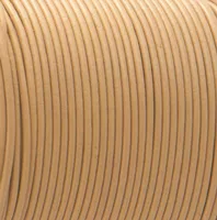 Sand - HQ Leather Cord 2 mm