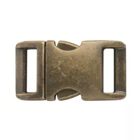 ALU-MAX® Aluminium Buckle Antique Brass 15 mm (5/8")