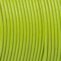 Apple Green - HQ Leather Cord 3 mm