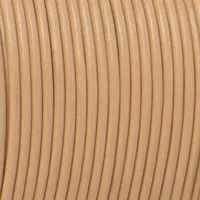 Sand - HQ Leather Cord 3 mm