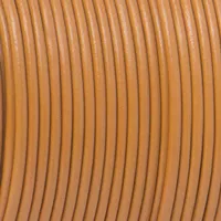 Caramel - HQ Leather Cord 3 mm