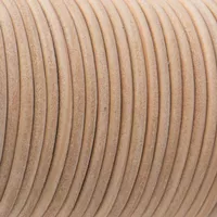 Light Natural - HQ Leather Cord 4 mm