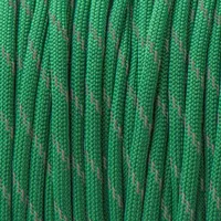Reflectable Kelly Green Paracord 550 Type III