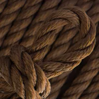 Sepia Brown PPM Twisted Rope - Ø 12mm