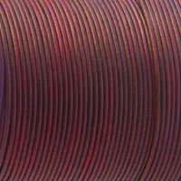 Aubergine 'NATURAL Dyed' - HQ Leather Cord 1,5 mm
