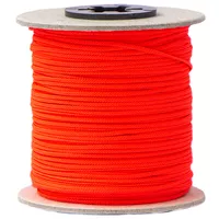 Neon Orange - Micro Cord 1.5 mm - 100 mtr